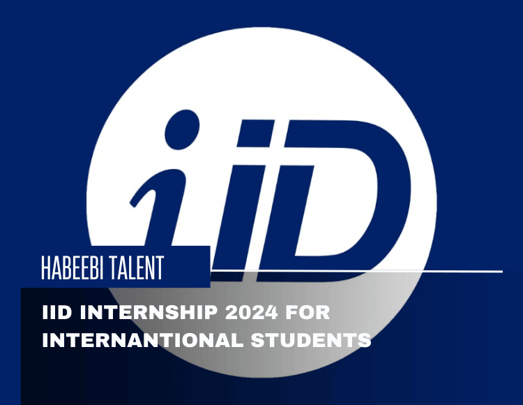 IID Internship 2024 for International Students