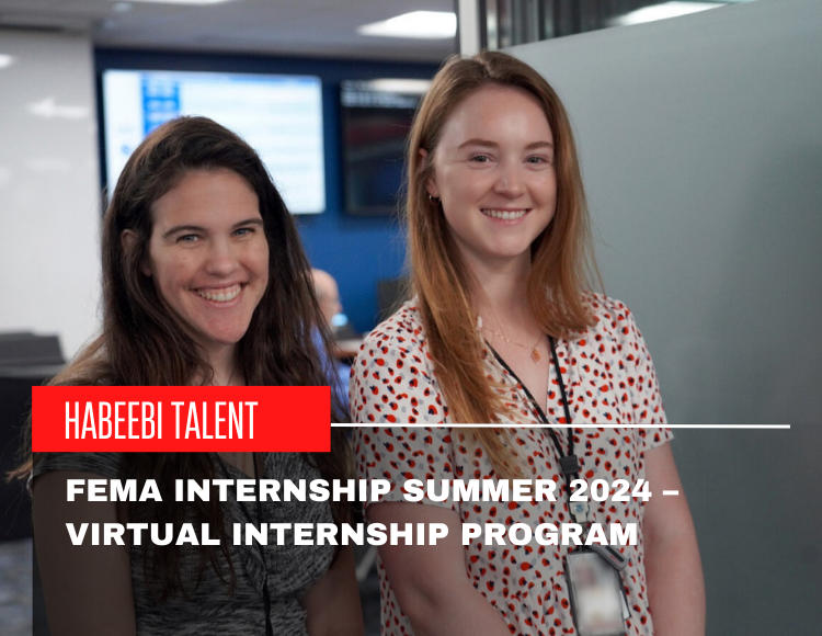 FEMA Internship Summer 2024 – Virtual Internship Program