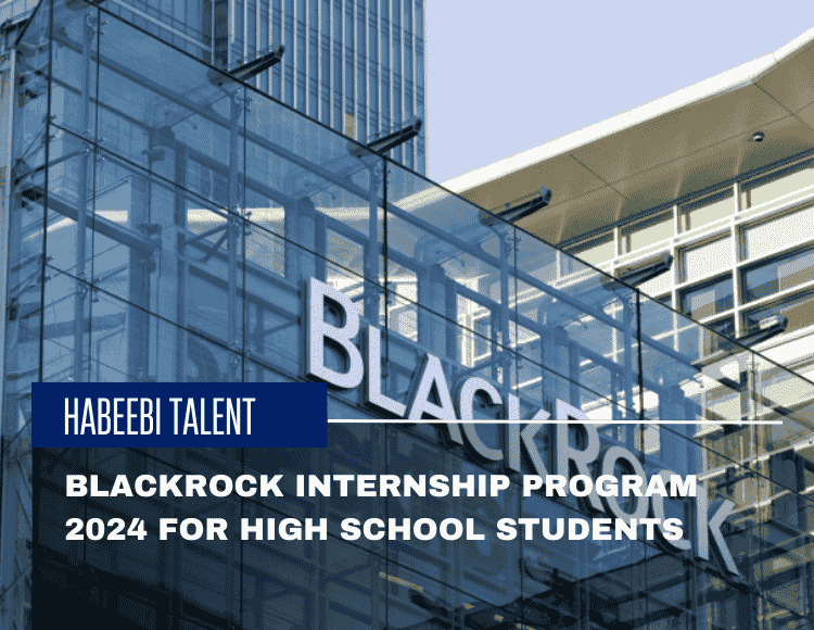 BlackRock Internship Program 2024 for High School Students